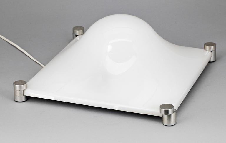 TAKLAMPA/VÄGGLAMPA, metakrylat, "BOLLA", Elio Martinelli, för Martinelli Luce, Italien.