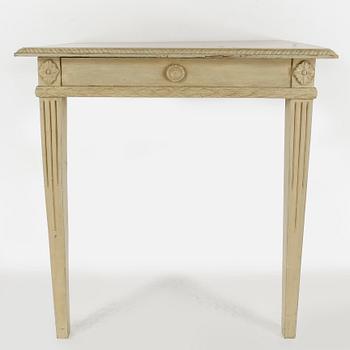 SPEGEL och KONSOLBORD, gustaviansk stil, 1900-tal.