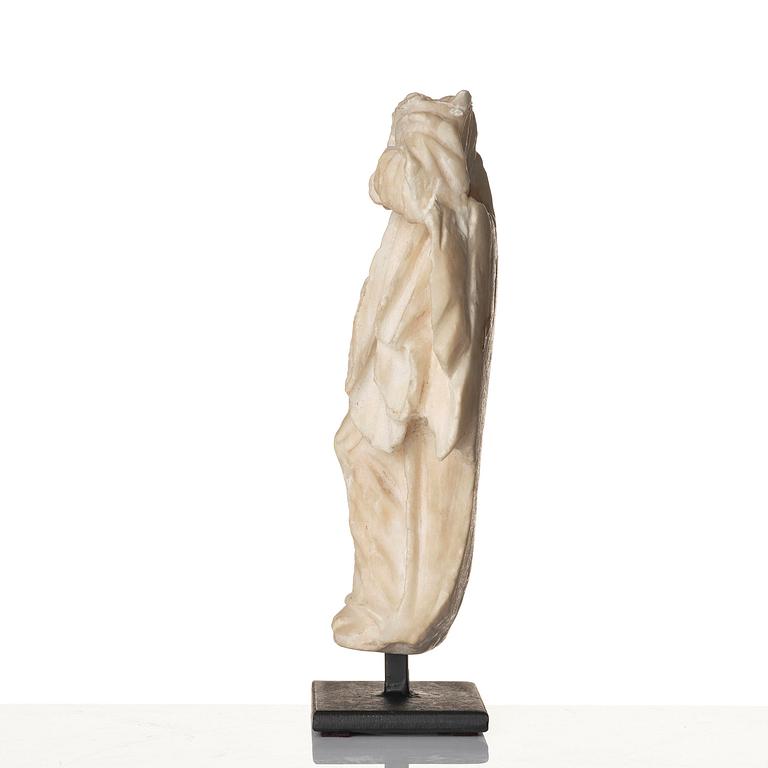 A Grand tour alabaster souvenir presumably 17th century.