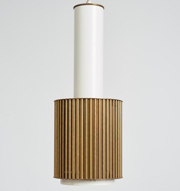 Alvar Aalto, a pair of ceiling lamps, model "A 111", Valaistustyö, Finland, 1950s.