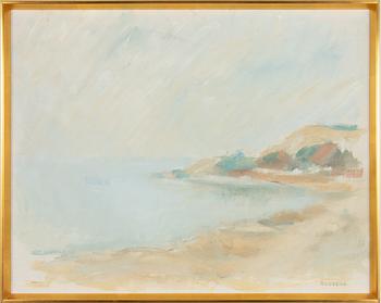 Gustav Rudberg, "Ljus dag i Kyrkbacken Hven.