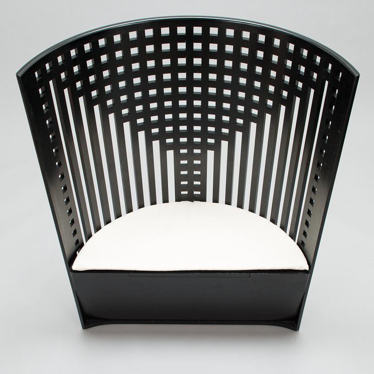 Charles Rennie Mackintosh, stol, "The Willow Chair", Cassina tidigt 2000-tal.