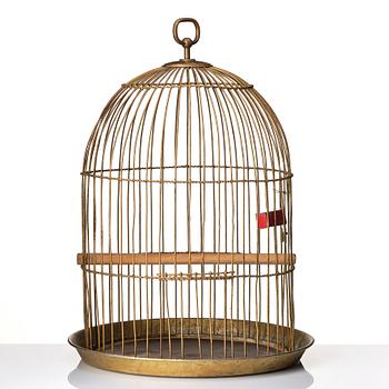 Firma Svenskt Tenn, a birdcage, latter half of the 20th century, provenance Estrid Ericson.