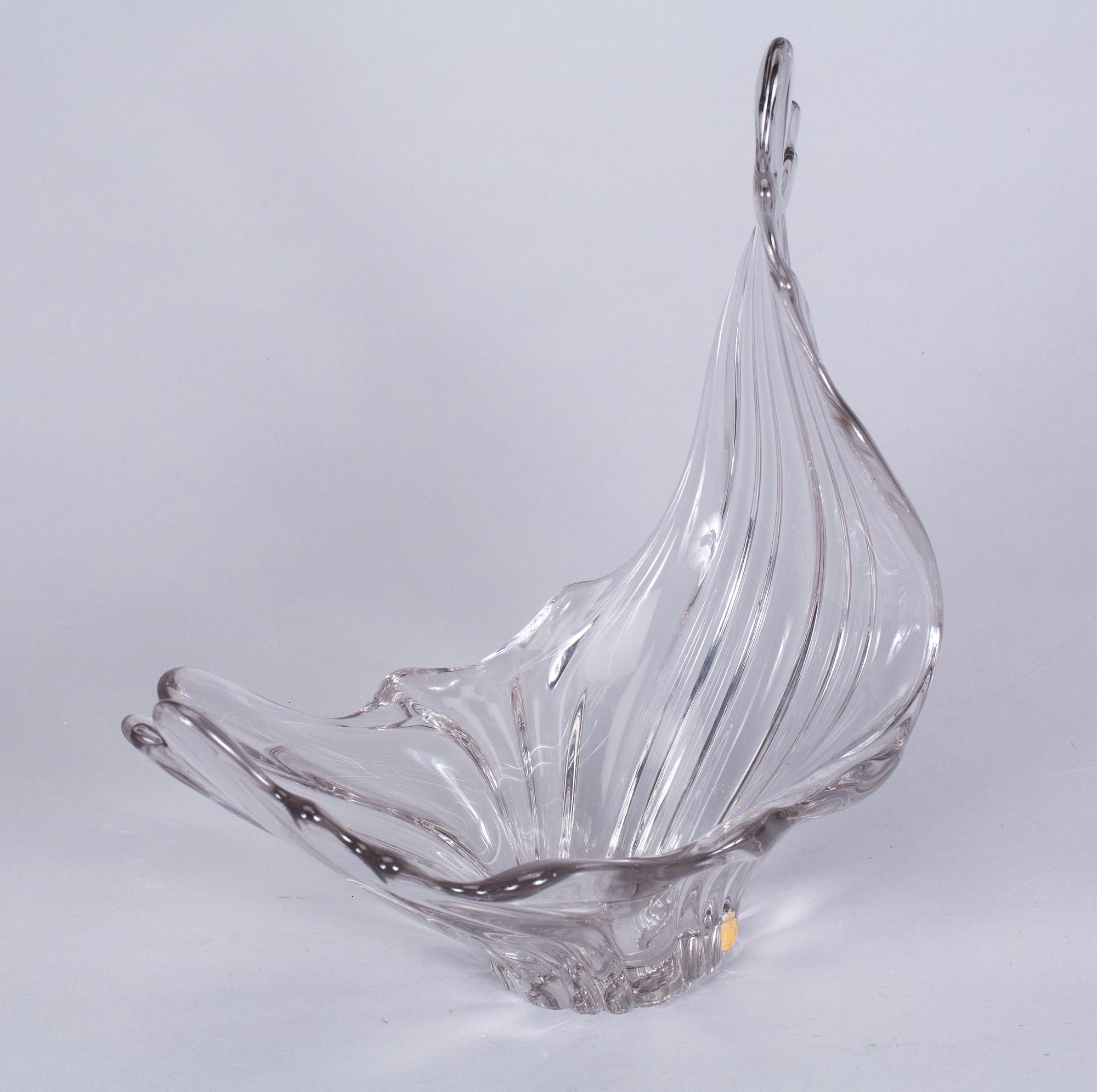 SKÅL, glas, C.E. Fritzche, Danmark, 1900-talets mitt.