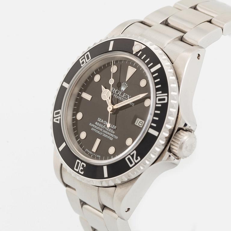 Rolex, Sea-Dweller, "Triple six", wristwatch, 40 mm.