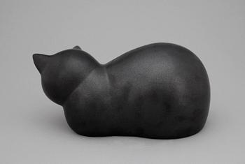 FIGURIN, stengodslera, Lisa Larson, Gustavsberg.