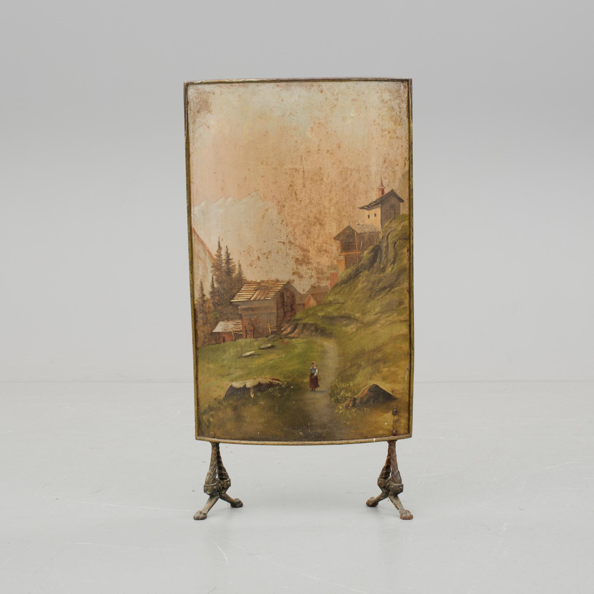 ELDSKÄRM, 1800-talets slut.