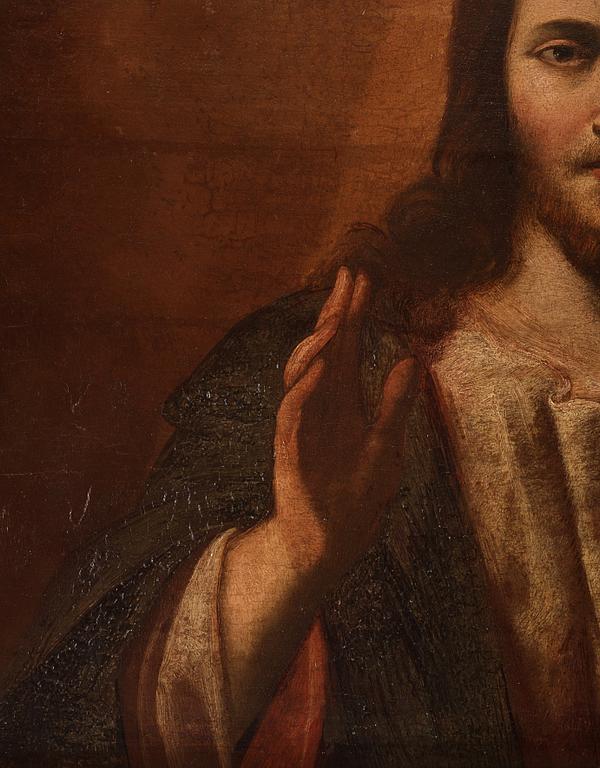 Jacopo Robusti Tintoretto Hans krets, Salvator Mundi (Världens frälsare).