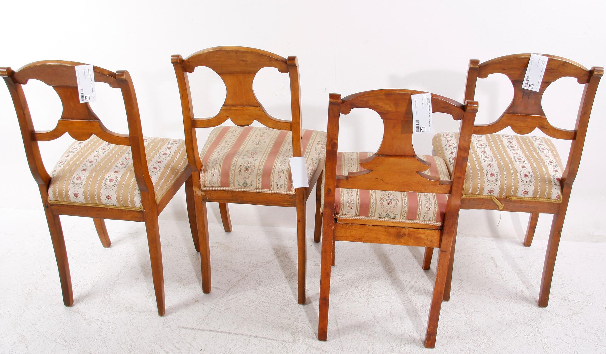 STOLAR, 4 st, biedermeier, 1800-tal.