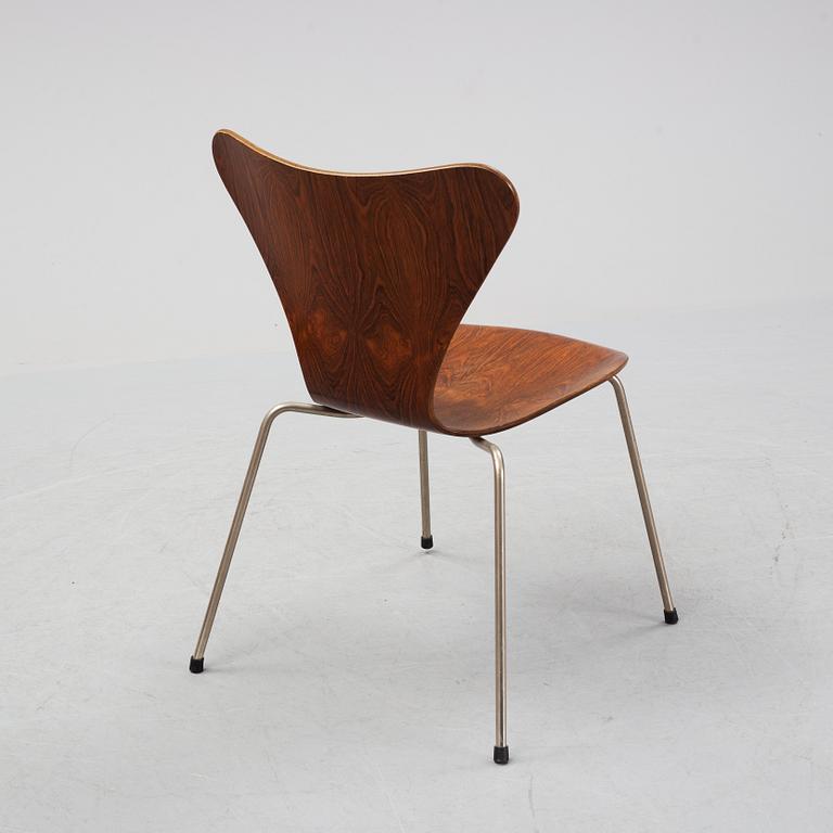 Arne Jacobsen, stol, "Sjuan", Fritz Hansen, Danmark, 1950/60-tal.