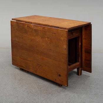 A GATELEG TABLE, 19th century.