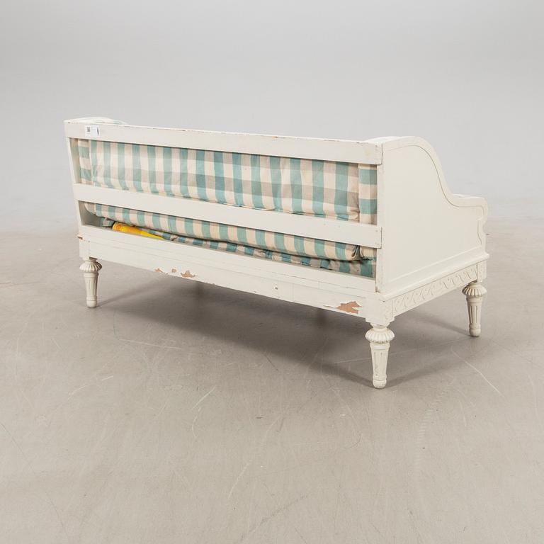 Tray sofa, Gustavian style, first half of the 20th century.