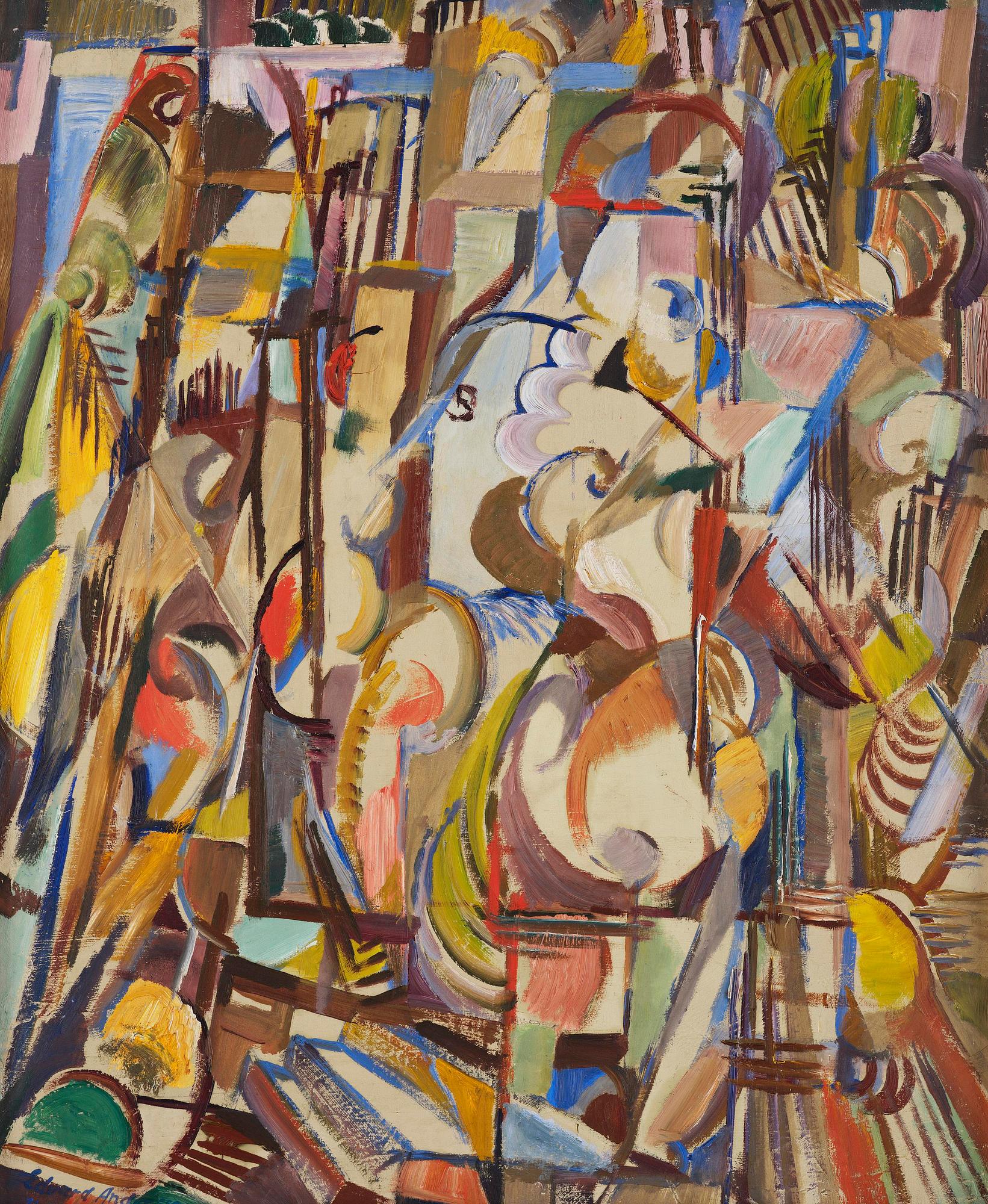 Edvard Andersson, "Papegojorna".