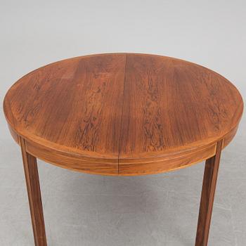 A rosewood dining table by Bertil Fridhagen for Bodafors.