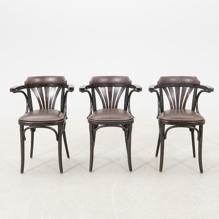 Armchairs 6 pcs model no 24 Thonet 21st century.