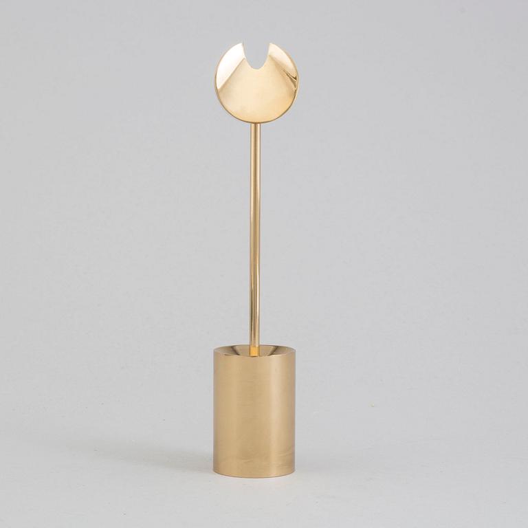 PIERRE FORSSELL, an 'Aniara' brass candlestick from Skultuna.