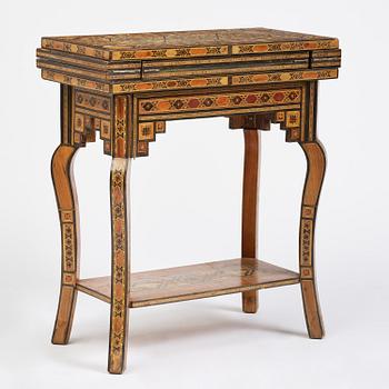Spelbord, Damaskus Syrien, omkring år 1900.