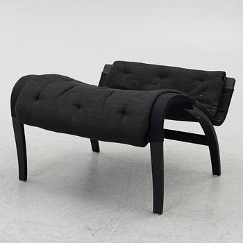 Bruno Mathsson, Armchair with footstool, 'Pernilla', Dux.