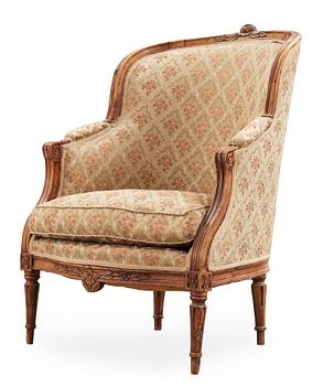 419. A Gustavian late 18th century bergere.
