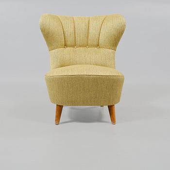 FÅTÖLJ, omkring 1900-talets mitt.