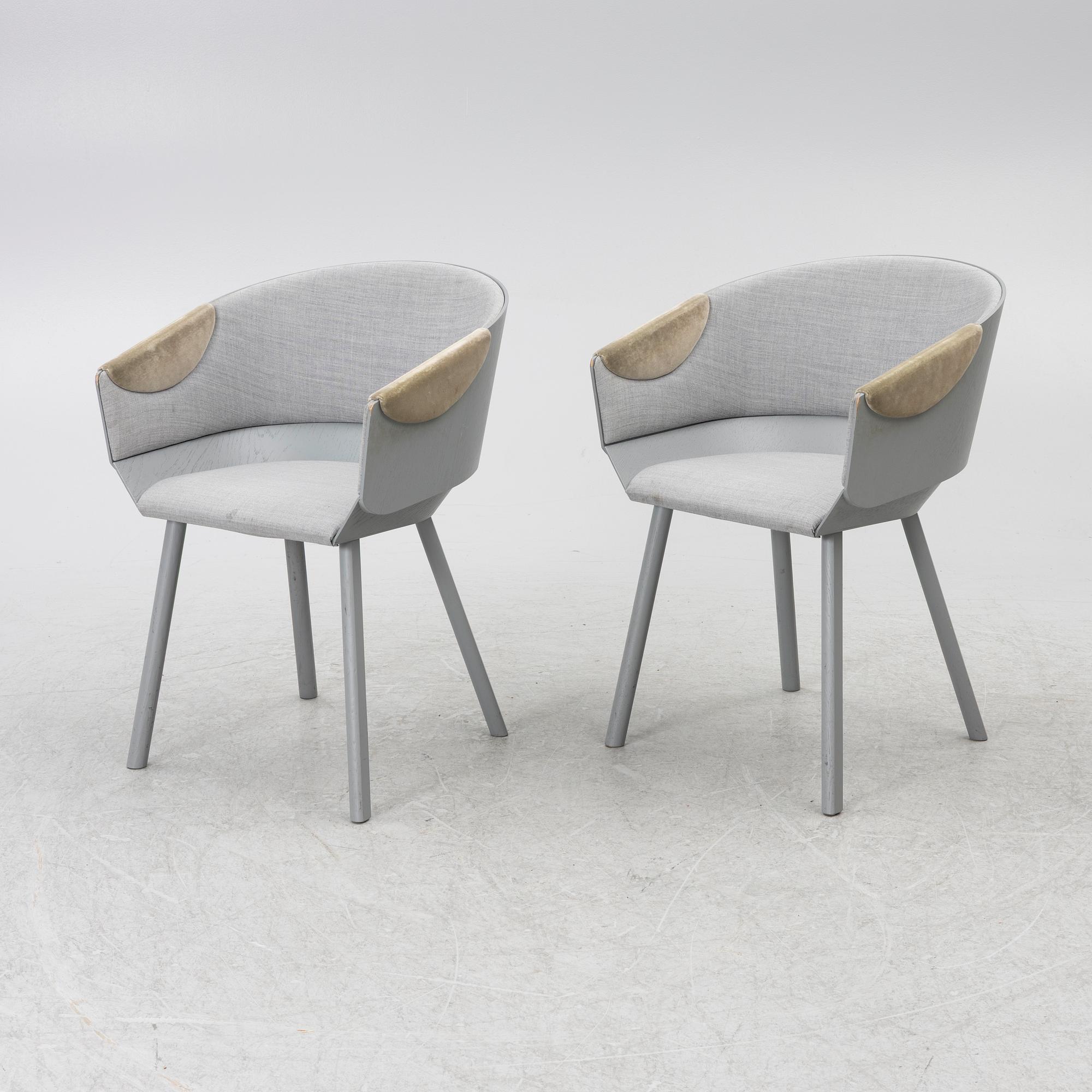 Stefan Diez, armchairs, 4 pcs, "Houdini", E15.