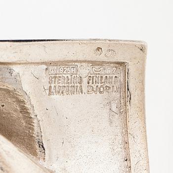 Björn Weckström, Örhängen "Galaktisk vind", sterlingsilver. Lapponia 1972.