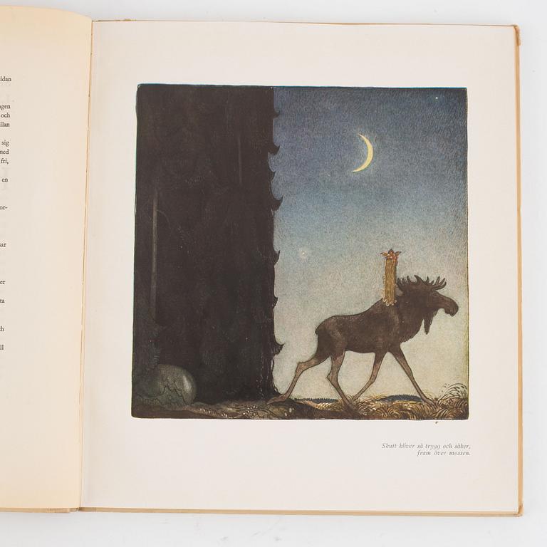 John Bauer, a book, 'John Bauers Bästa', Åhlén & Åkerlunds Förlaj, Albert Bonnier, Stockholm, 1931.