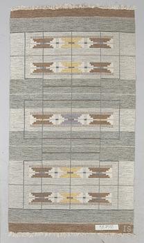Ingegerd Silow · MATTA, rölakan, Ingegerd Silow, signerad IS. Ca 225 x 125 cm.