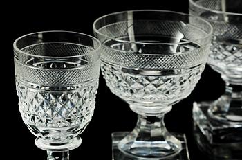 GLASSERVIS, 60 delar, "Kent", Kosta.