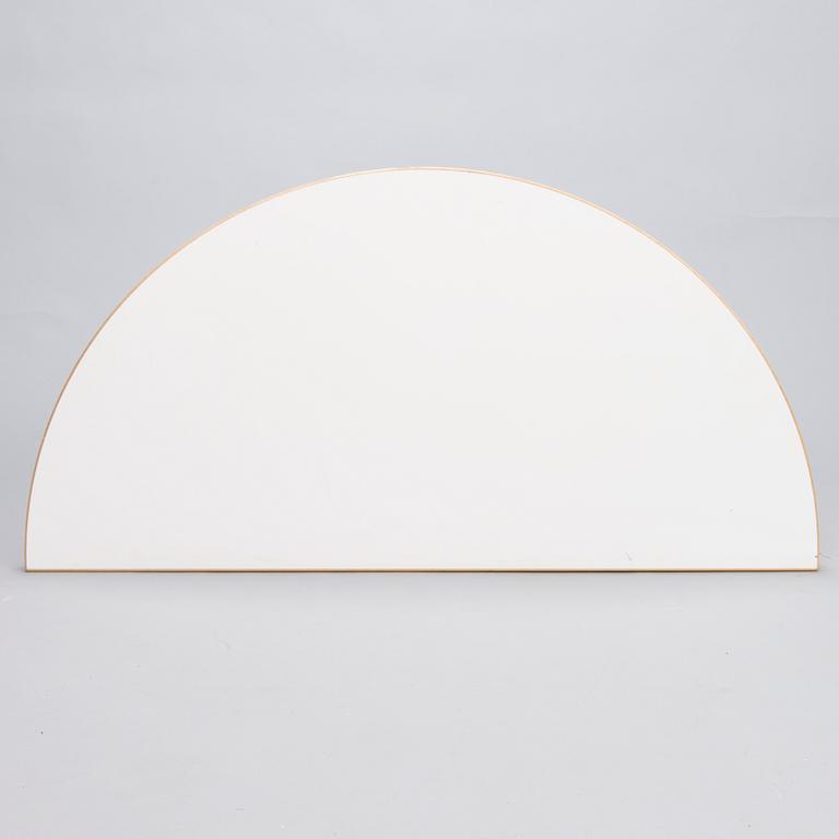 ALVAR AALTO 1990s Half Circle Table 95 by Artek.