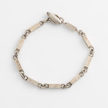 Arvo Saarela, bracelet, silver, link chain.