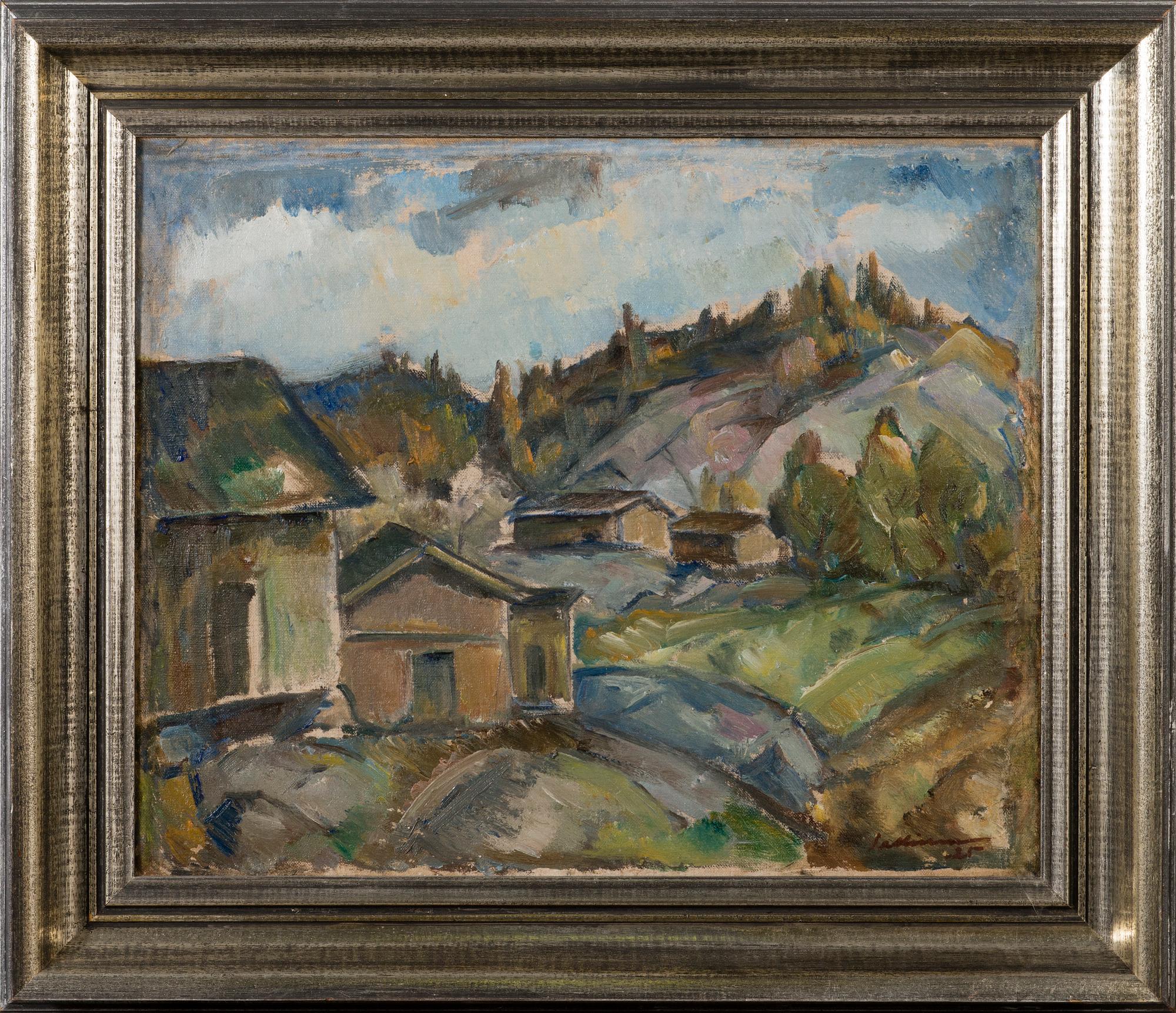 TYKO SALLINEN TAULU ÖLJY, oil on canvas, signed and dated -25.