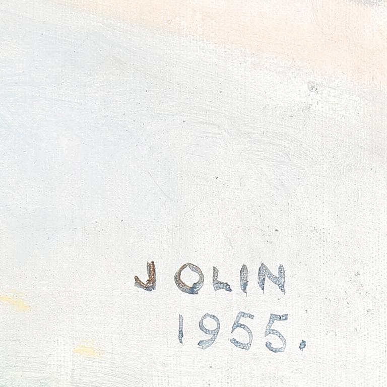 EINAR JOLIN, olja på duk, sign och dat 1955.