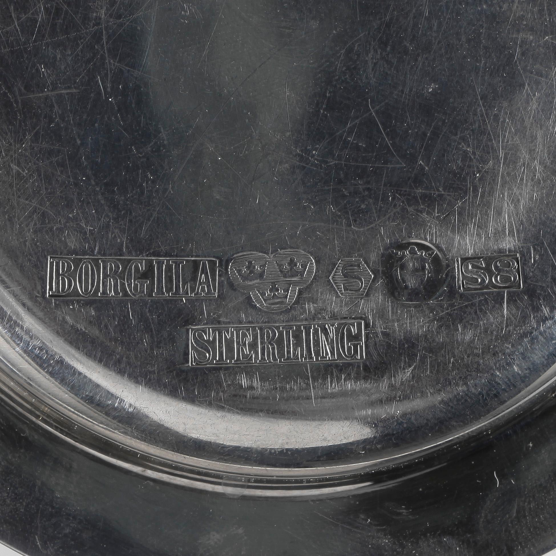 FAT, silver, Atelier Borgila, Stockholm, 1944. Tot vikt 153 gram.