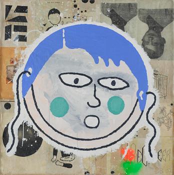 315B. Donald Baechler, "A Place In the World (Self Portrait)".