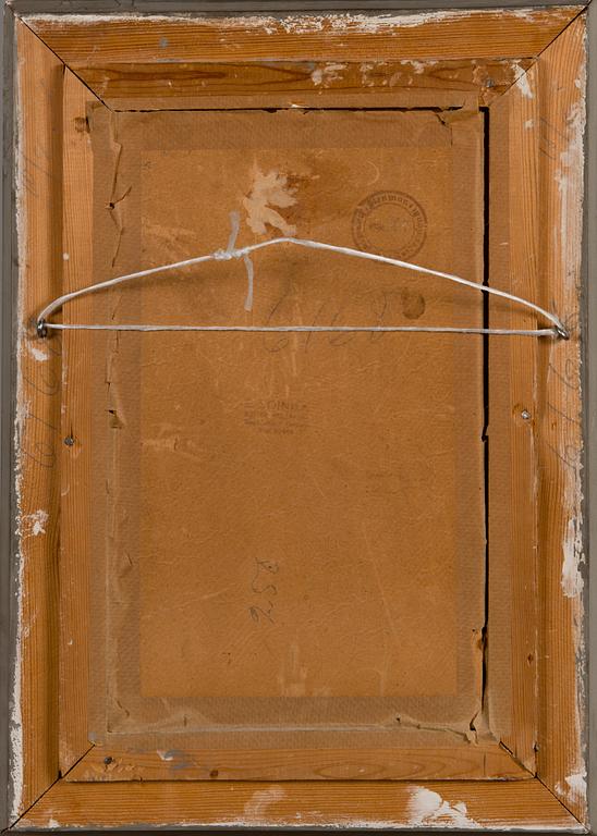 PEKKA HALONEN, oil on board, signed and dated 1912.
