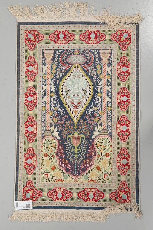Hereke, oriental, silk, approx. 111 x 73 cm.