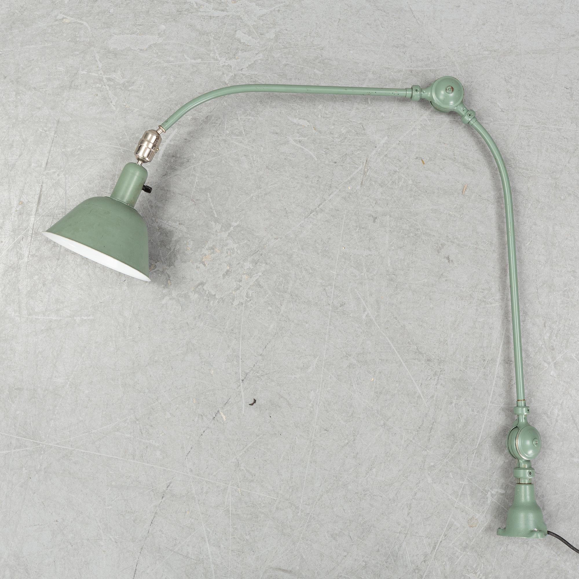 Johan Petter Johansson, a 'Triplex-Pendel' industrial lamp for Asea, mid 20th Century.