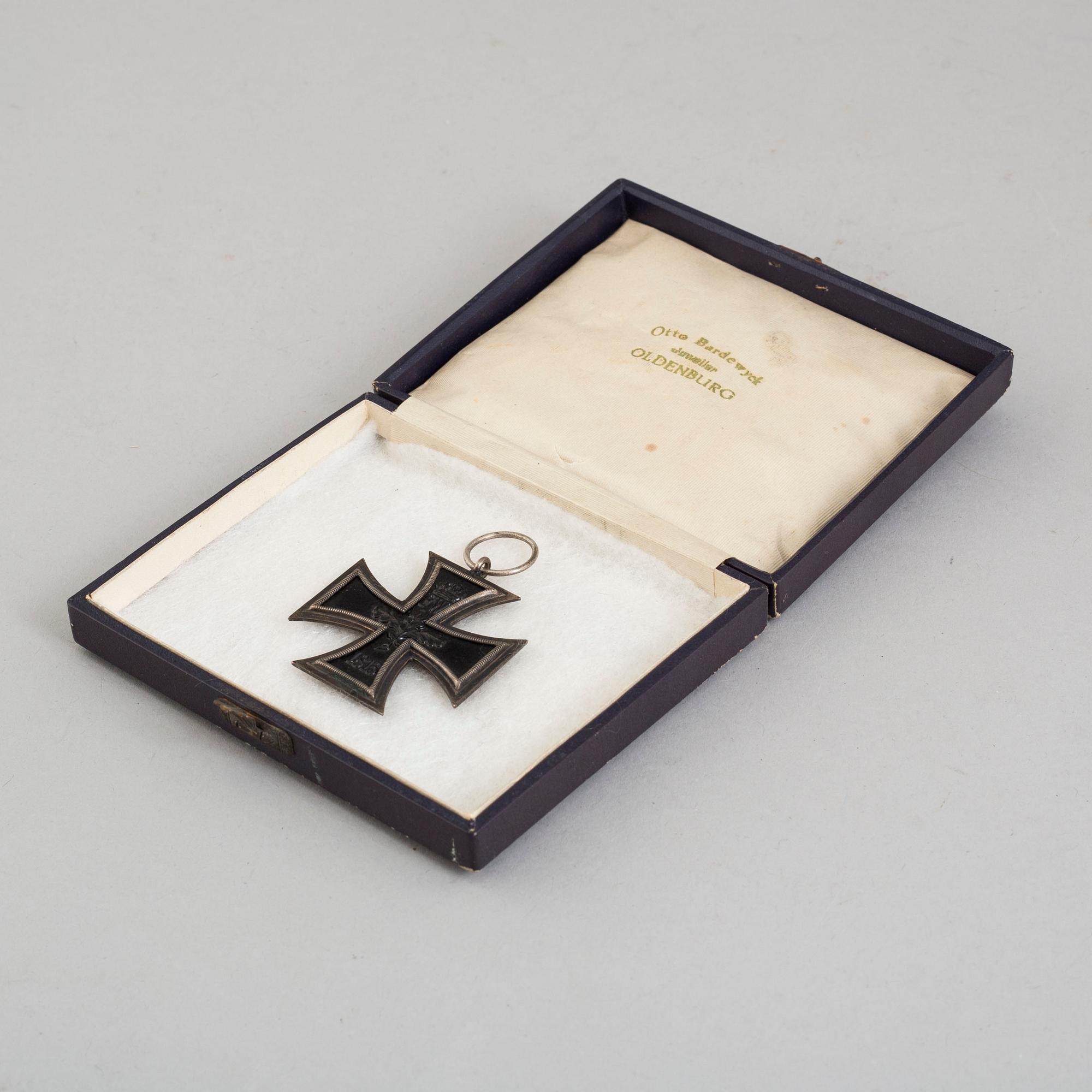 MEDALJ Järnkorset, Tyskland 1914 års modell, 2:a klass.