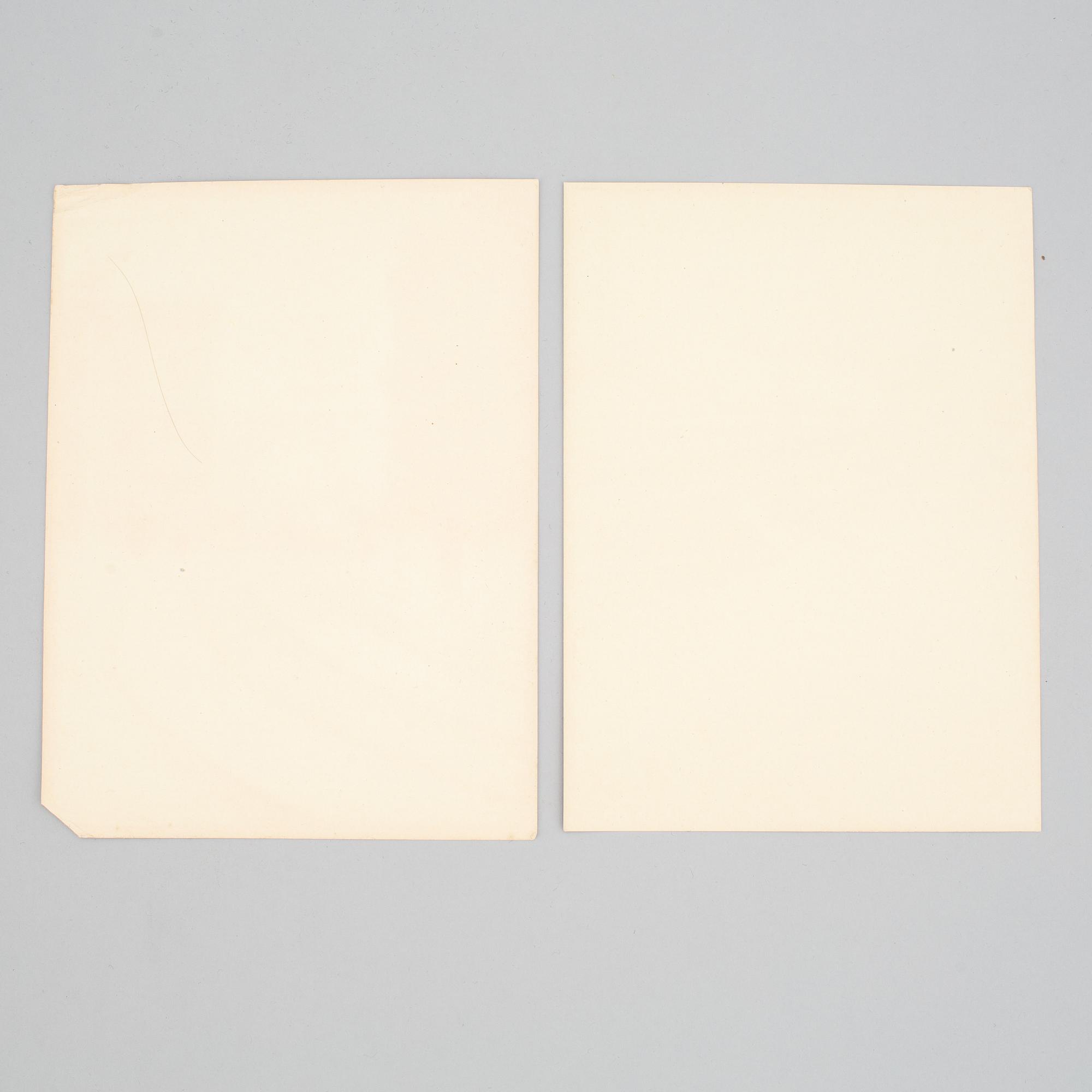 HENRY B. GOODWIN, Two photo gravures from the book Vårt vackra Stockholm signed in the negative.