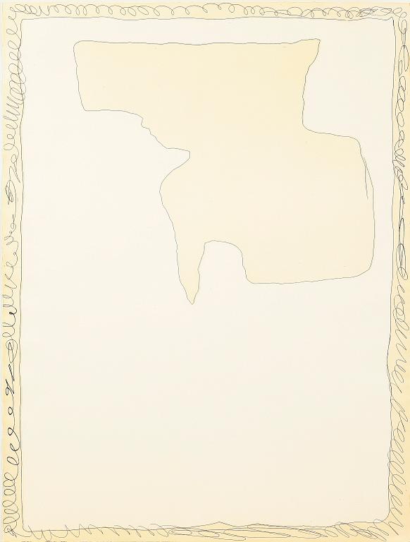 LUCIO FONTANA, litografi, sign o numr 32/50.