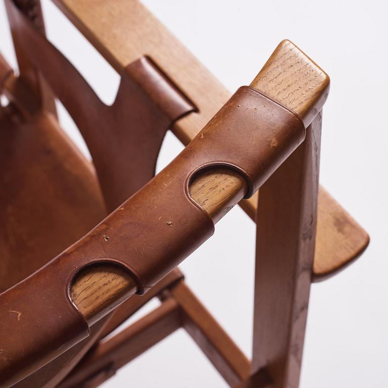 Carl-Axel Acking, a first edition "Trienna", easy chair, cabinetmaker Torsten Schollin, 1950s. Provenance Carl Axel Acking.
