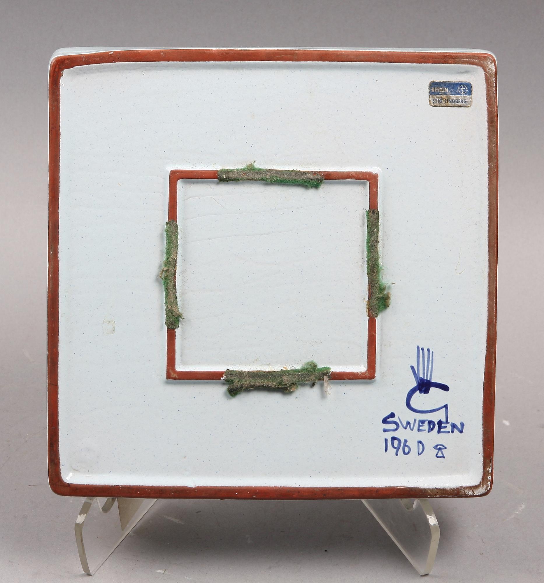 ASKFAT, fajans, Stig Lindberg, Gustavsberg.