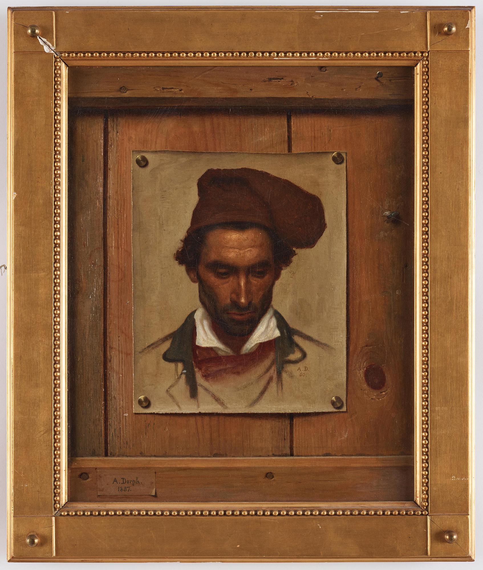 Anton Dorph, Portrait of a man.