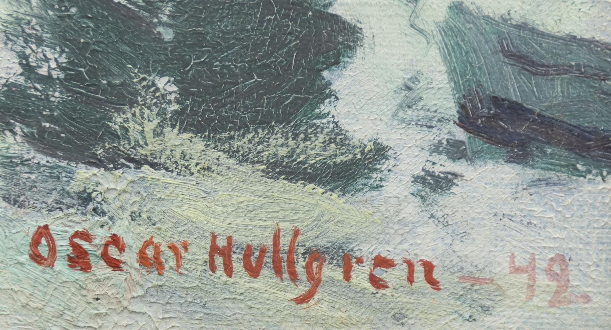 Oscar Hullgren, "Aftonstämning, Bohuslän".