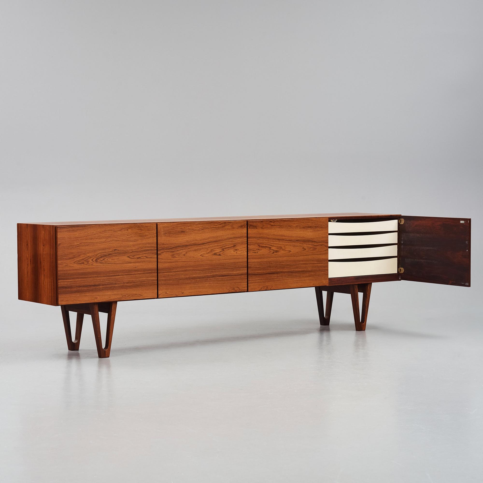Ib Kofod-Larsen, a rosewood veneered sideboard, Seffle Möbelfabrik, Sweden 1960s.