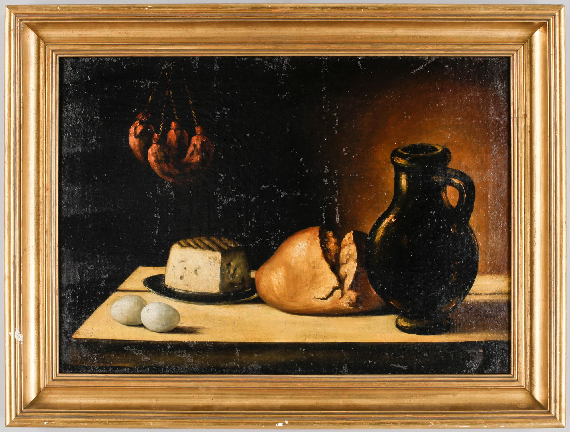OKÄND KONSTNÄR, 1700-tal, olja på uppfodrad duk.