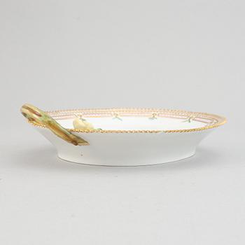 A Royal Copenhagen 'Flora Danica' porcelain dish, Denmark.