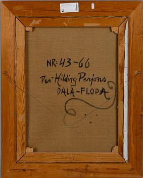 PER-HILDING PERJONS, olja på duk, sign.