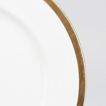 KARIN BJÖRQUIST, a set 12 porcelain "Nobel" plates.